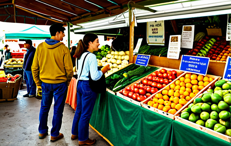 유기농 재배 기술 - Organic Farm Ecosystem**

"A diverse organic farm showcasing beneficial insects, chickens under frui...