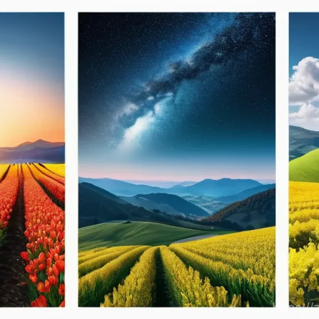 농업 사회적 기업 - Here are three image prompts in English, adhering to your guidelines: