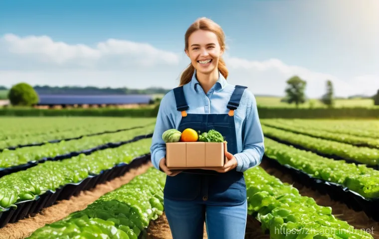 농업 사회적 기업 - ### Image Prompt 1: Innovative Agriculture and Youth Empowerment