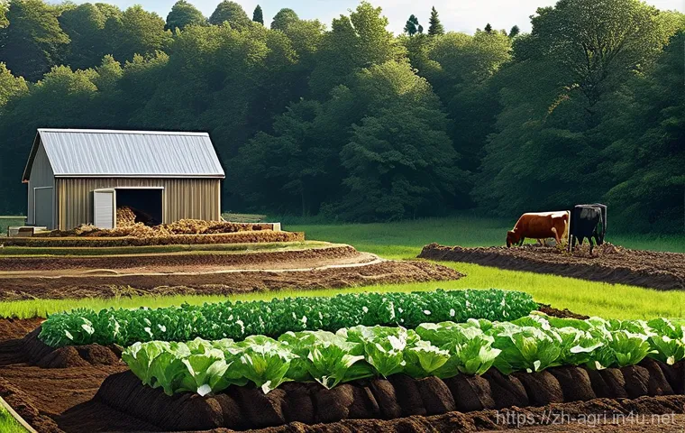 농업 환경 보호 기술 연구 - **Prompt:** A vibrant, sun-drenched agricultural field showcasing the future of smart farming. In th... 농업 환경 보호 기술 연구 - **Prompt:** A vibrant, sun-drenched agricultural field showcasing the future of smart farming. In th...