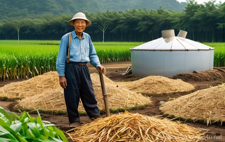 농업 지속 가능 정책 분석 - A heartwarming scene at a bustling local Chinese farmer's market. A smiling female farmer, wearing a... 농업 지속 가능 정책 분석 - A heartwarming scene at a bustling local Chinese farmer's market. A smiling female farmer, wearing a...