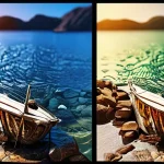 농업 기계 공유 경제 모델 - Here are three detailed image generation prompts in English: